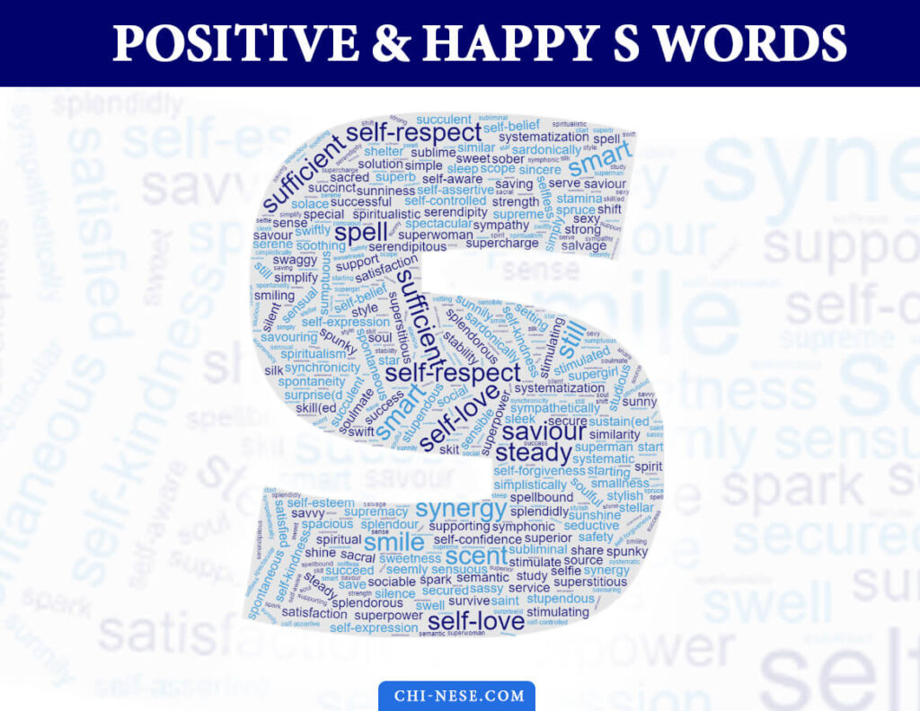S words that are positive