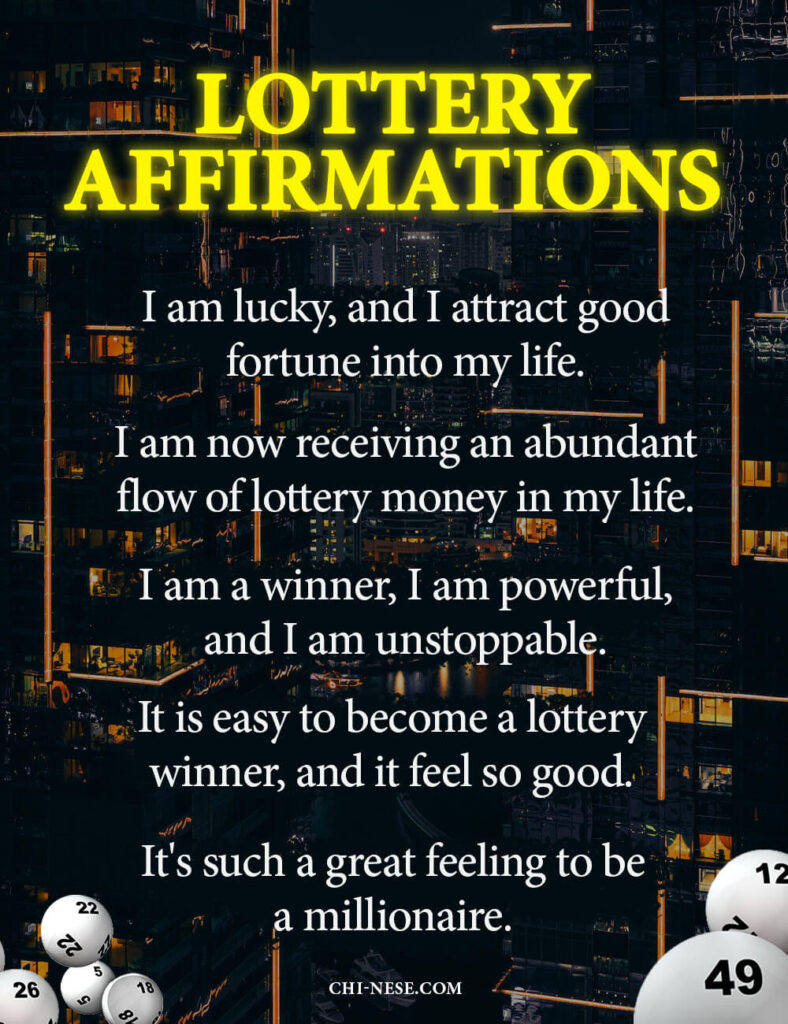 lottery affirmations