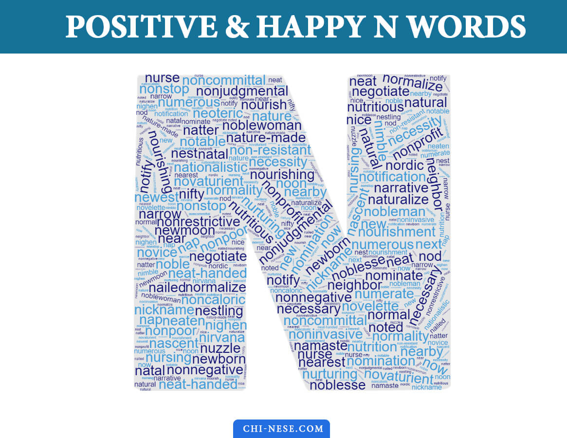 positive words that start with N
