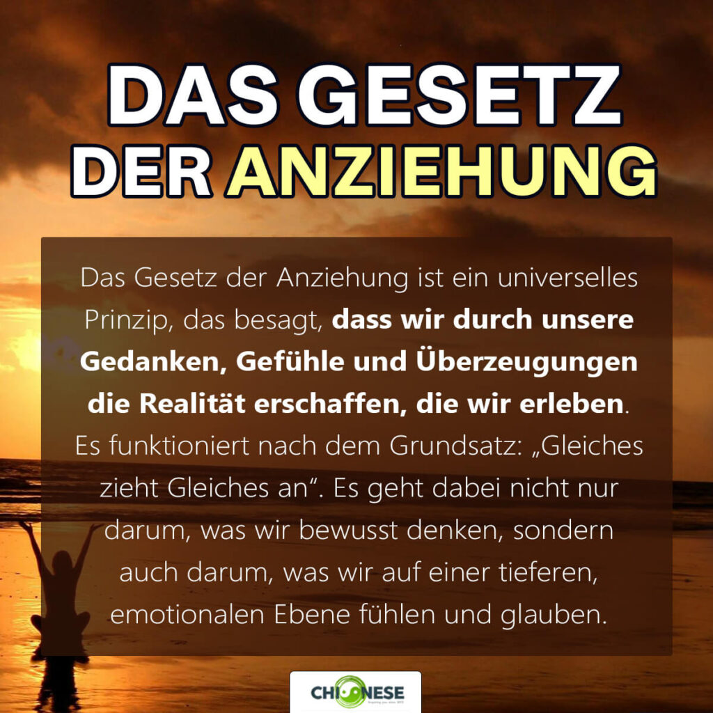 Das Gesetz der Anziehung