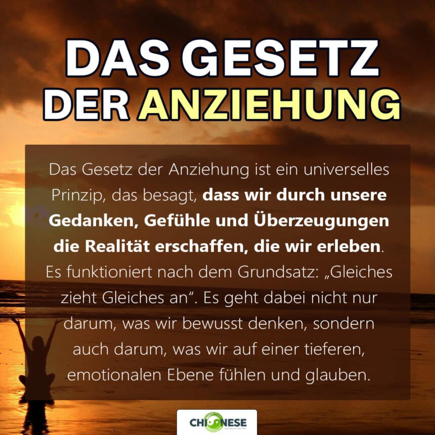 Das Gesetz der Anziehung
