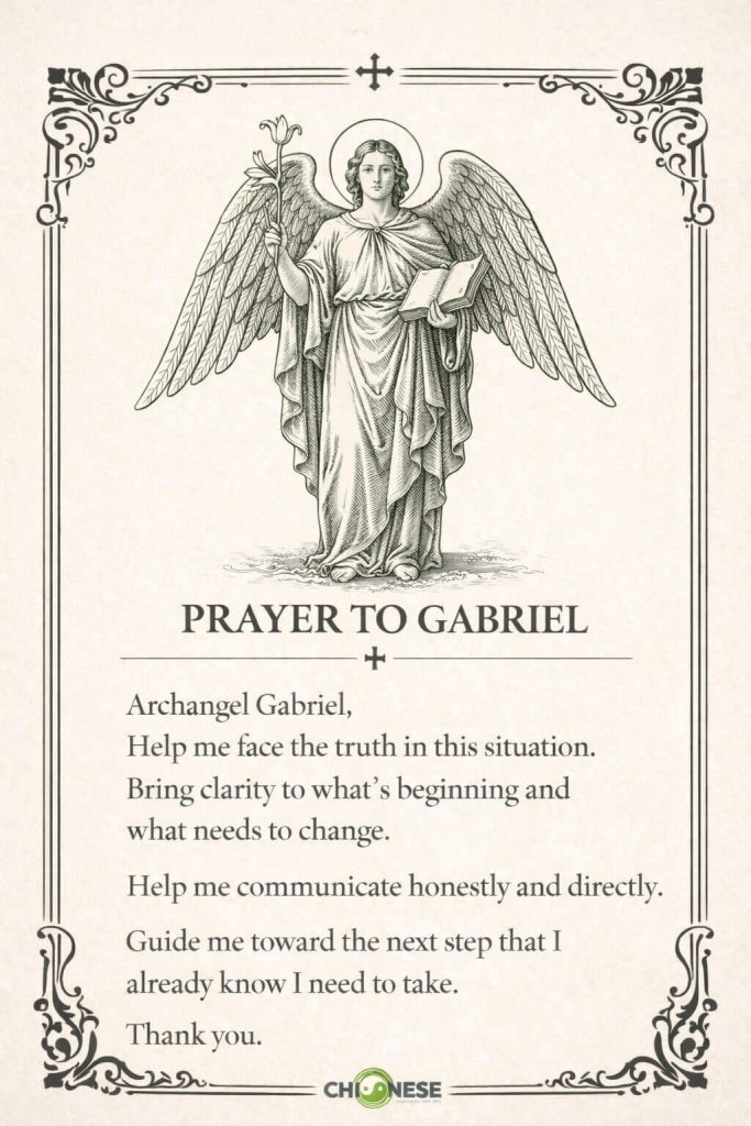 archangel gabriel prayer