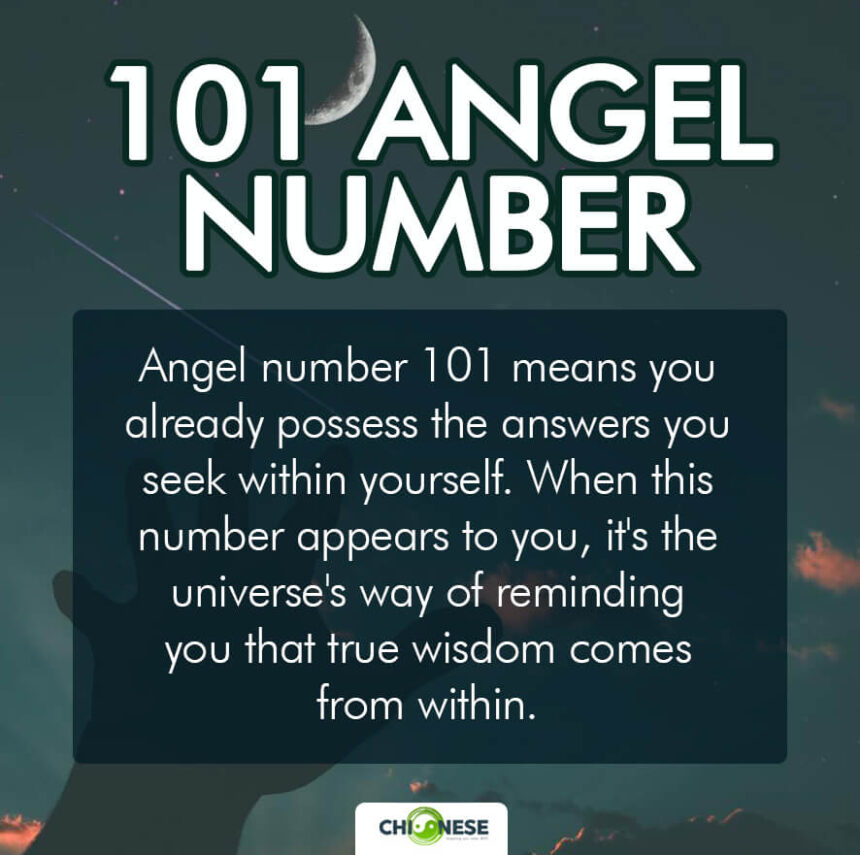 101 angel number meaning