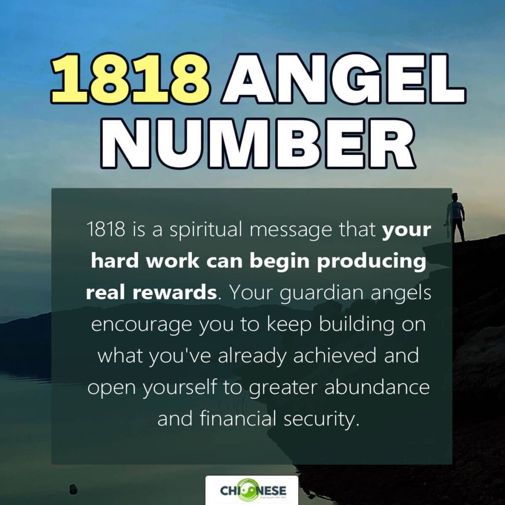 1818 angel number
