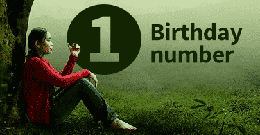 birthday number 1