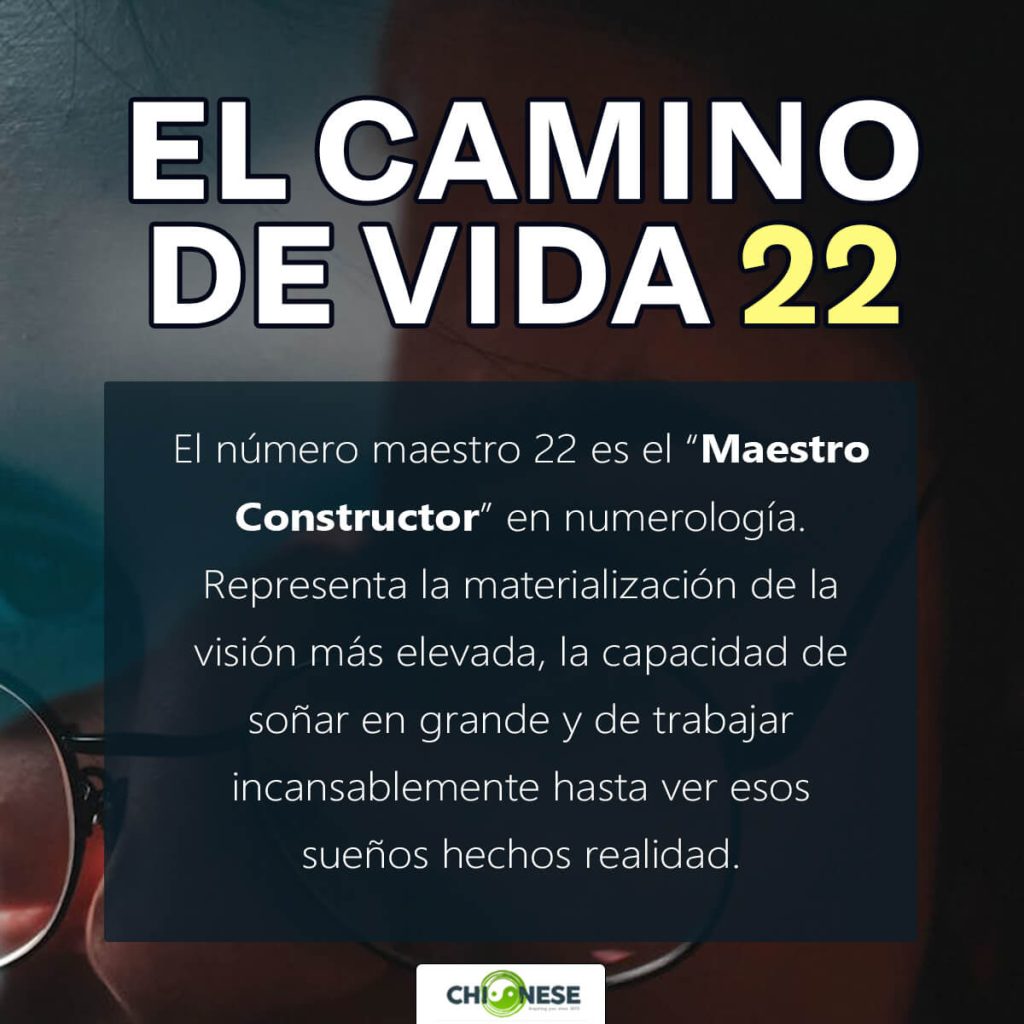 numero maestro 22