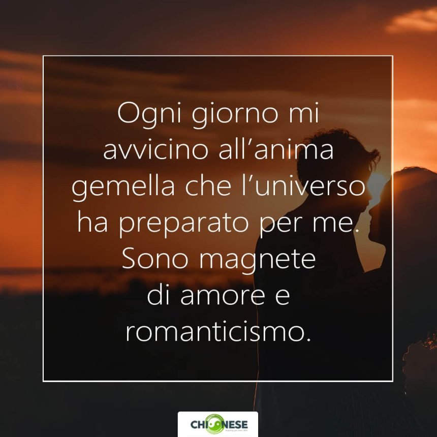 affermazioni positive per attrarre amore