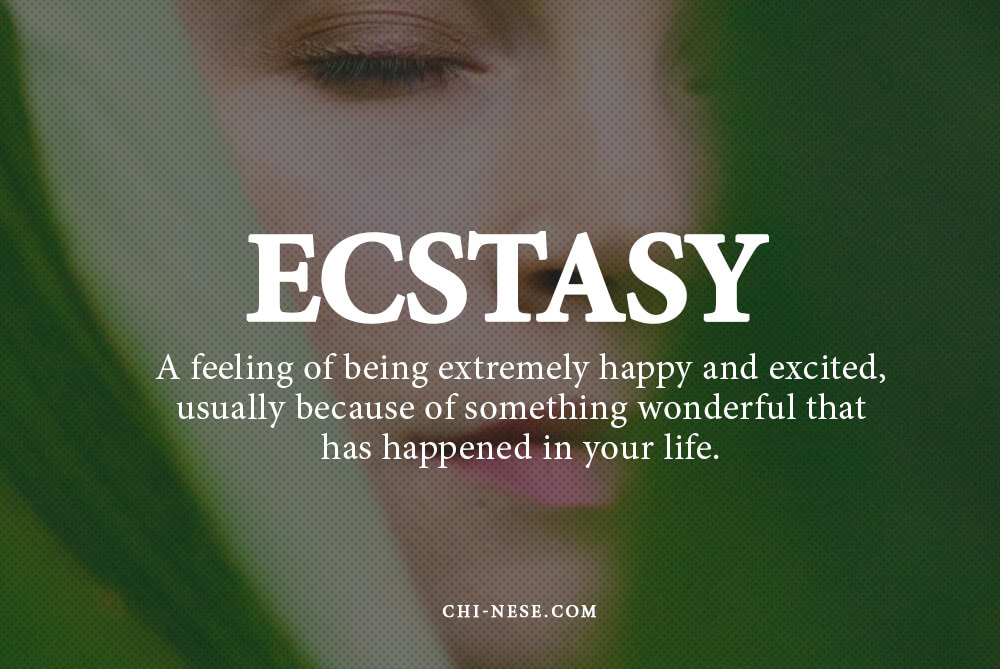 ecstasy meaning