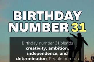 birthday number 31