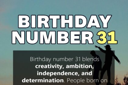 birthday number 31