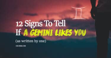 how to tell if a gemini likes you