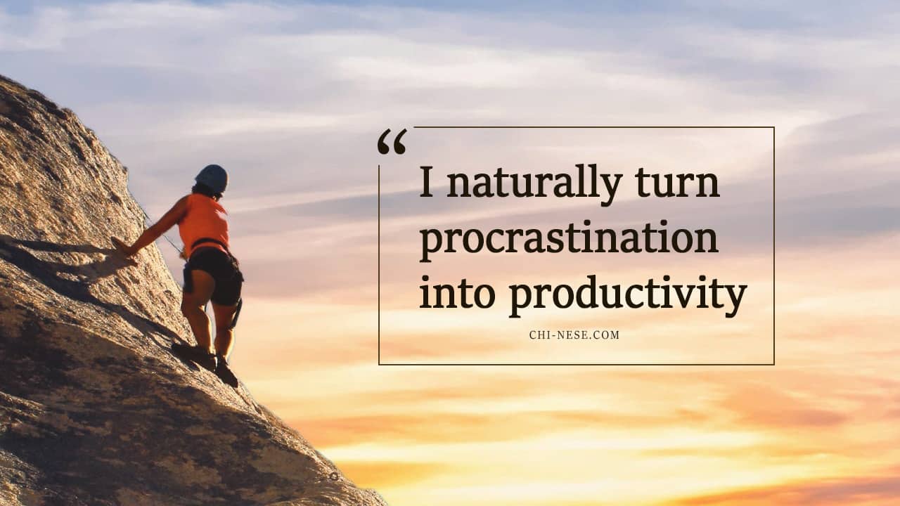 procrastination affirmations