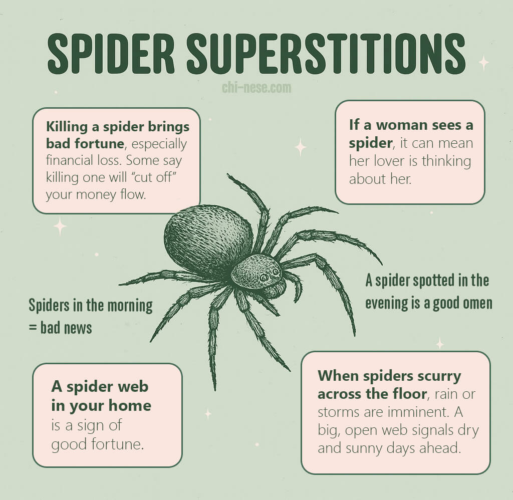 spider superstitions
