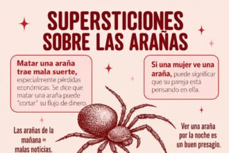 supersticiones sobre las arañas
