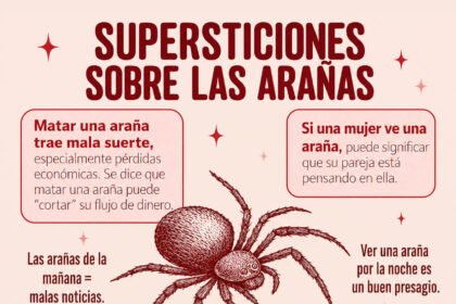 supersticiones sobre las arañas