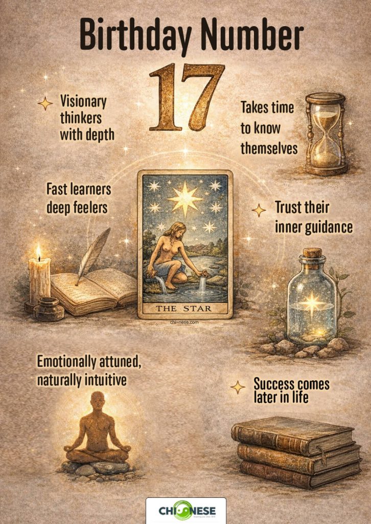 birthday number 17 numerology
