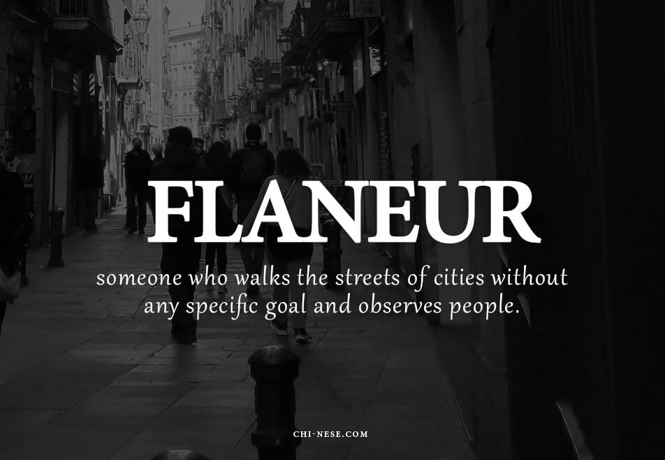 flaneur meaning