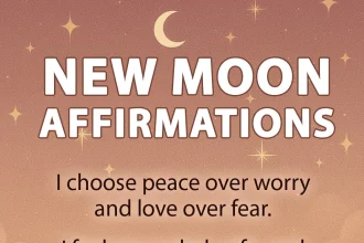 new moon affirmations