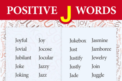 positive words that start with j