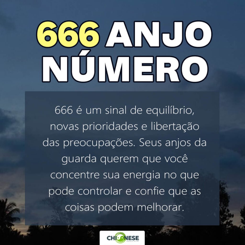 666 anjo número