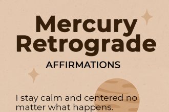 Mercury Retrograde affirmations