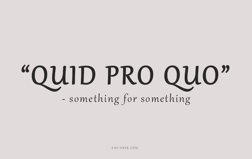 quid pro quo meaning