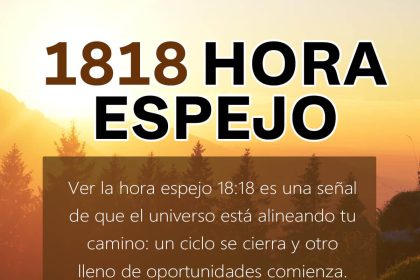 1818 hora espejo