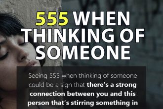 555 when thinking of someone