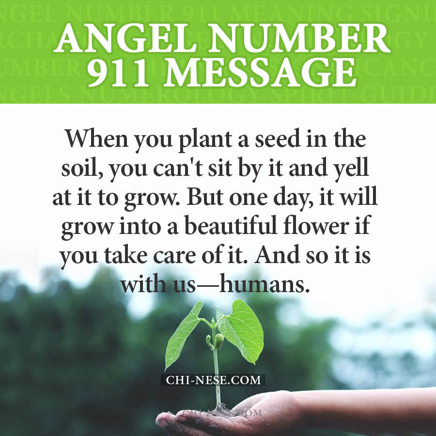 911 message from angels