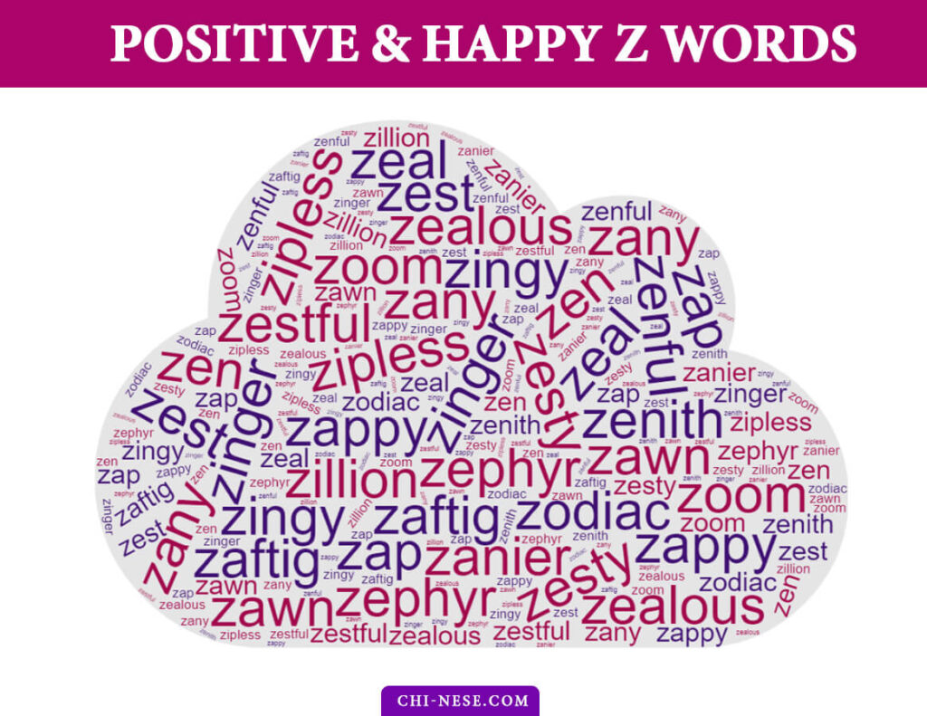 positive z words