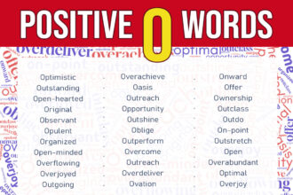 positive words that start with o