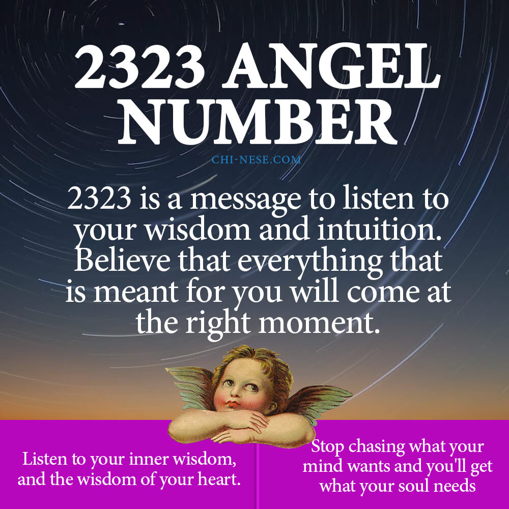 angel number 2323 spiritual meaning
