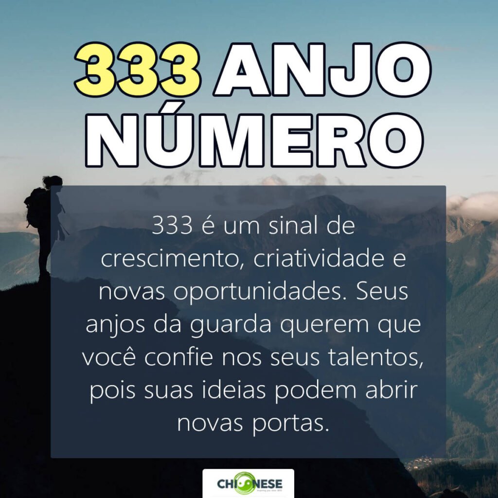 333 anjo número