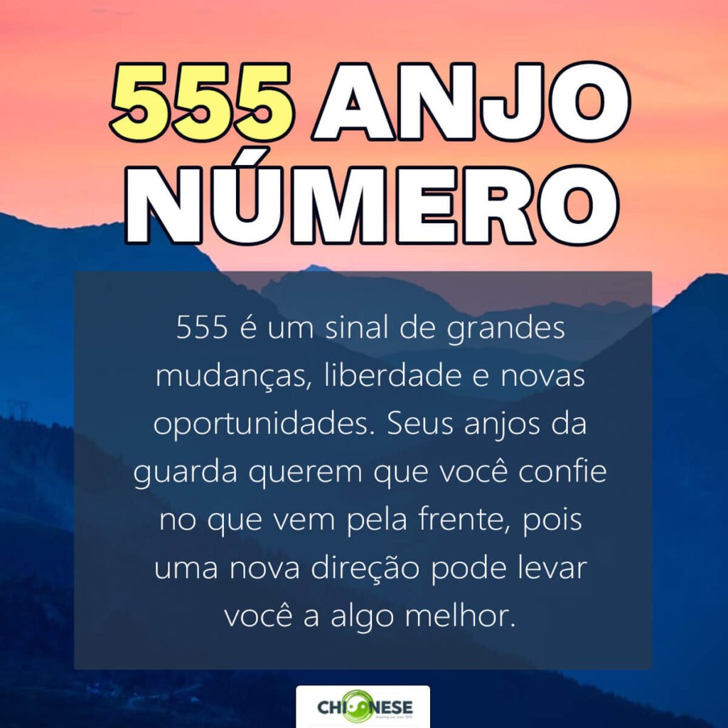 555 anjo número