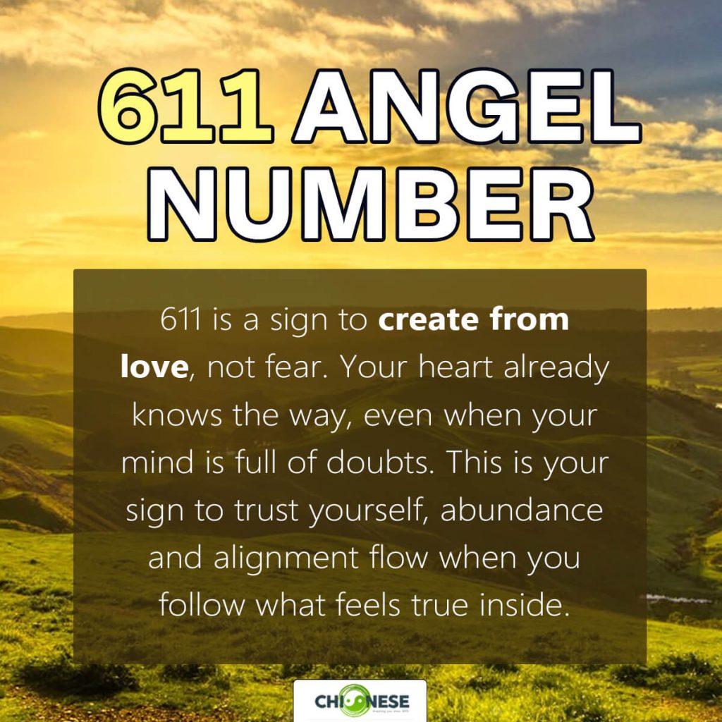 611 angel number