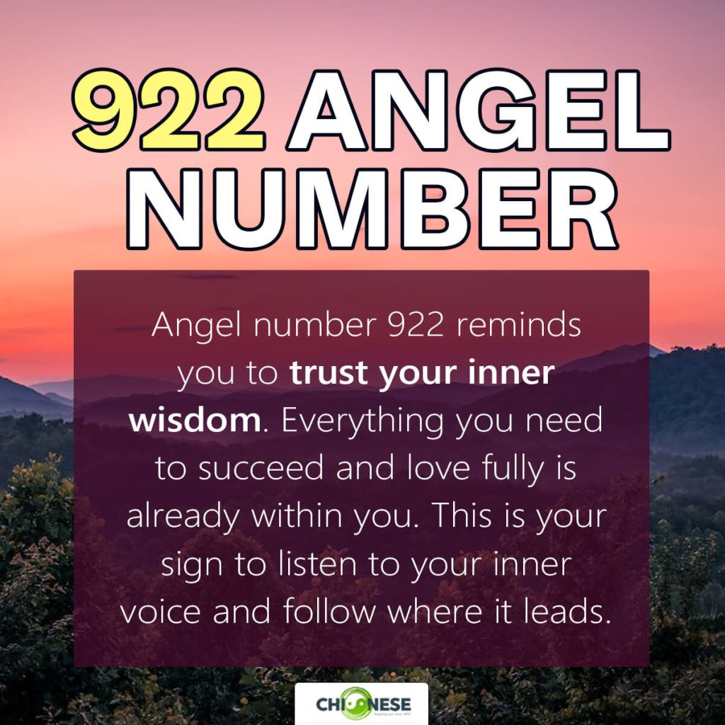 922 angel number