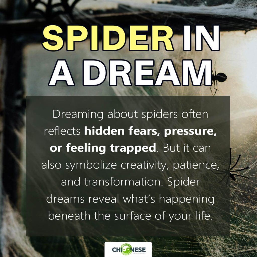 spider dream meaning