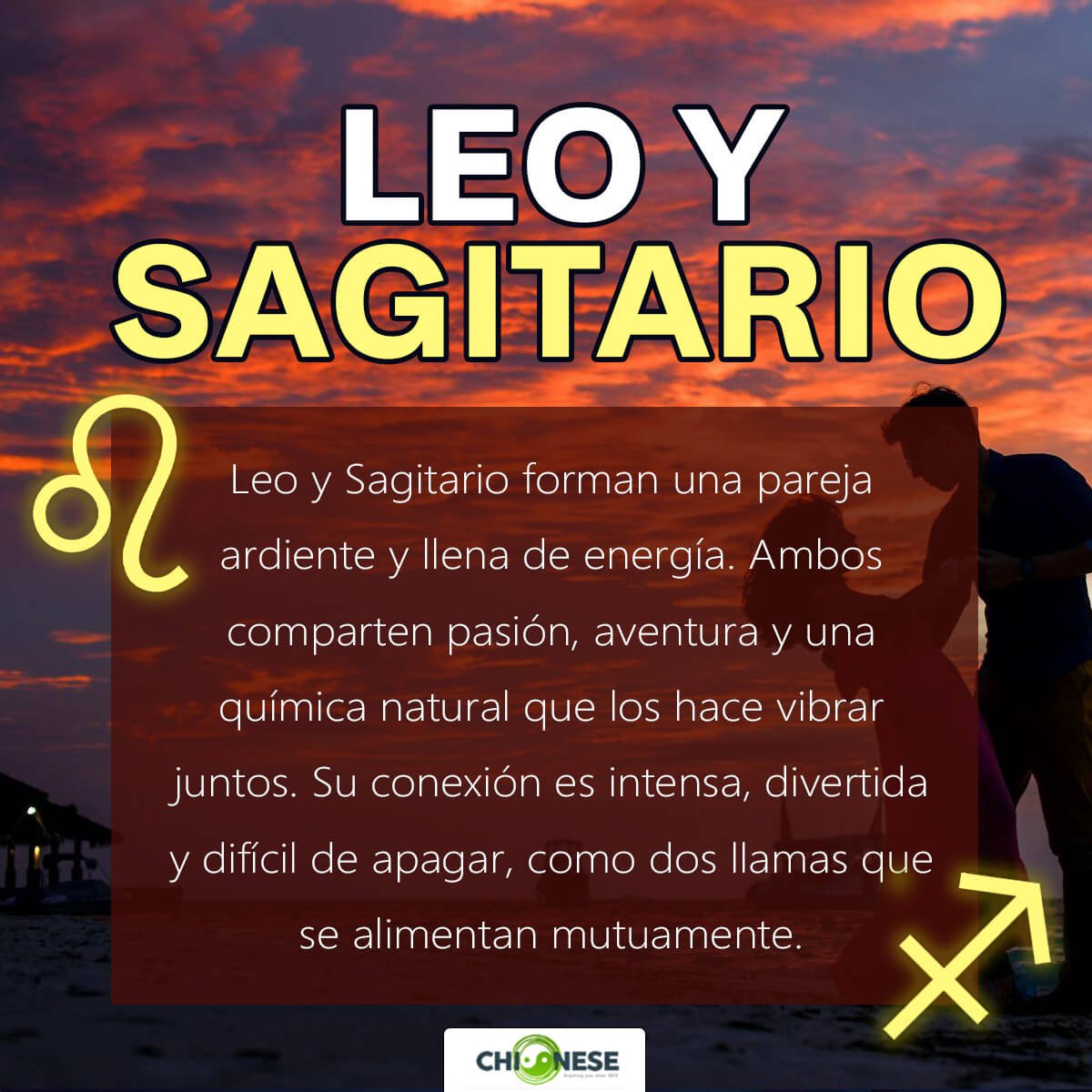 Leo y Sagitario: compatibilidad en el amor, la amistad y la cama