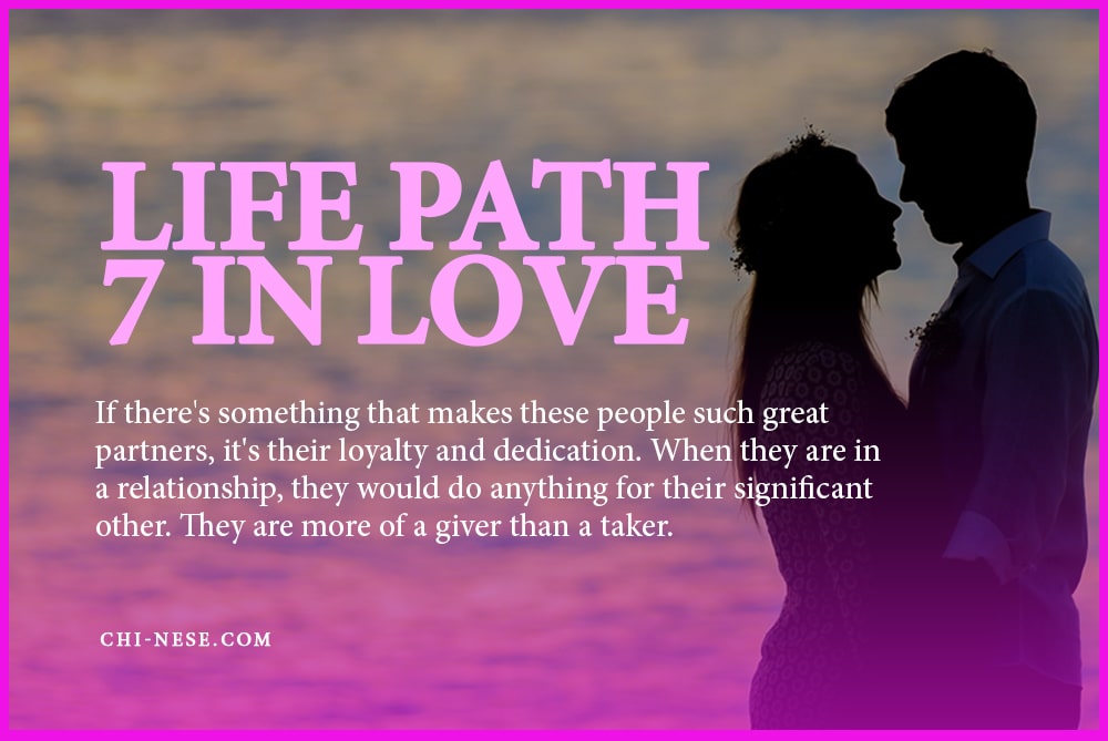 life path 7 love