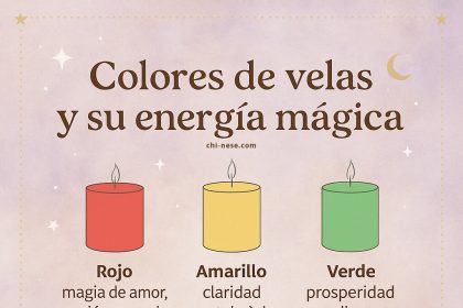 color de las velas significado