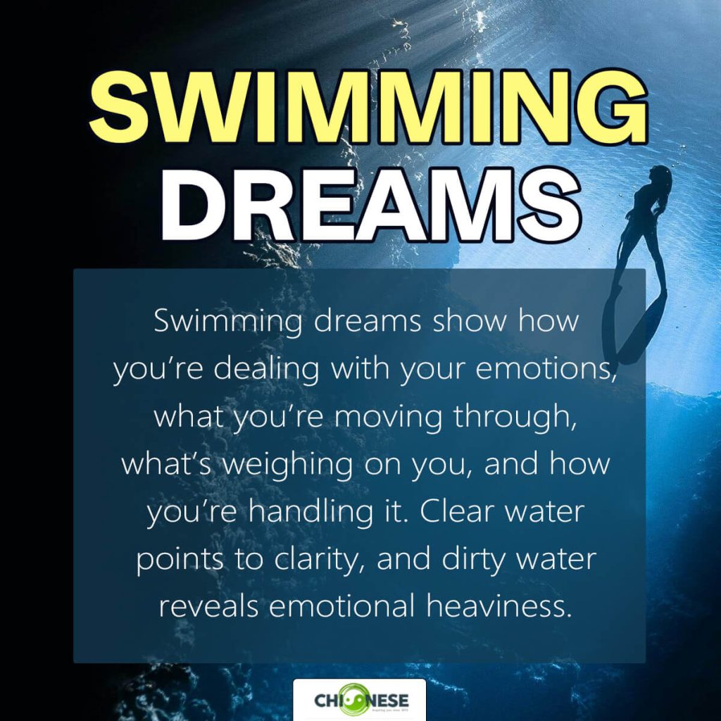 dream about swimming