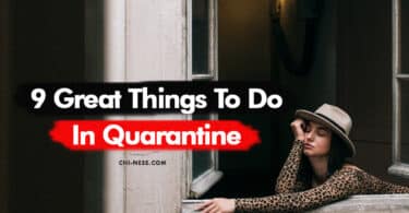 things to do in quarantine