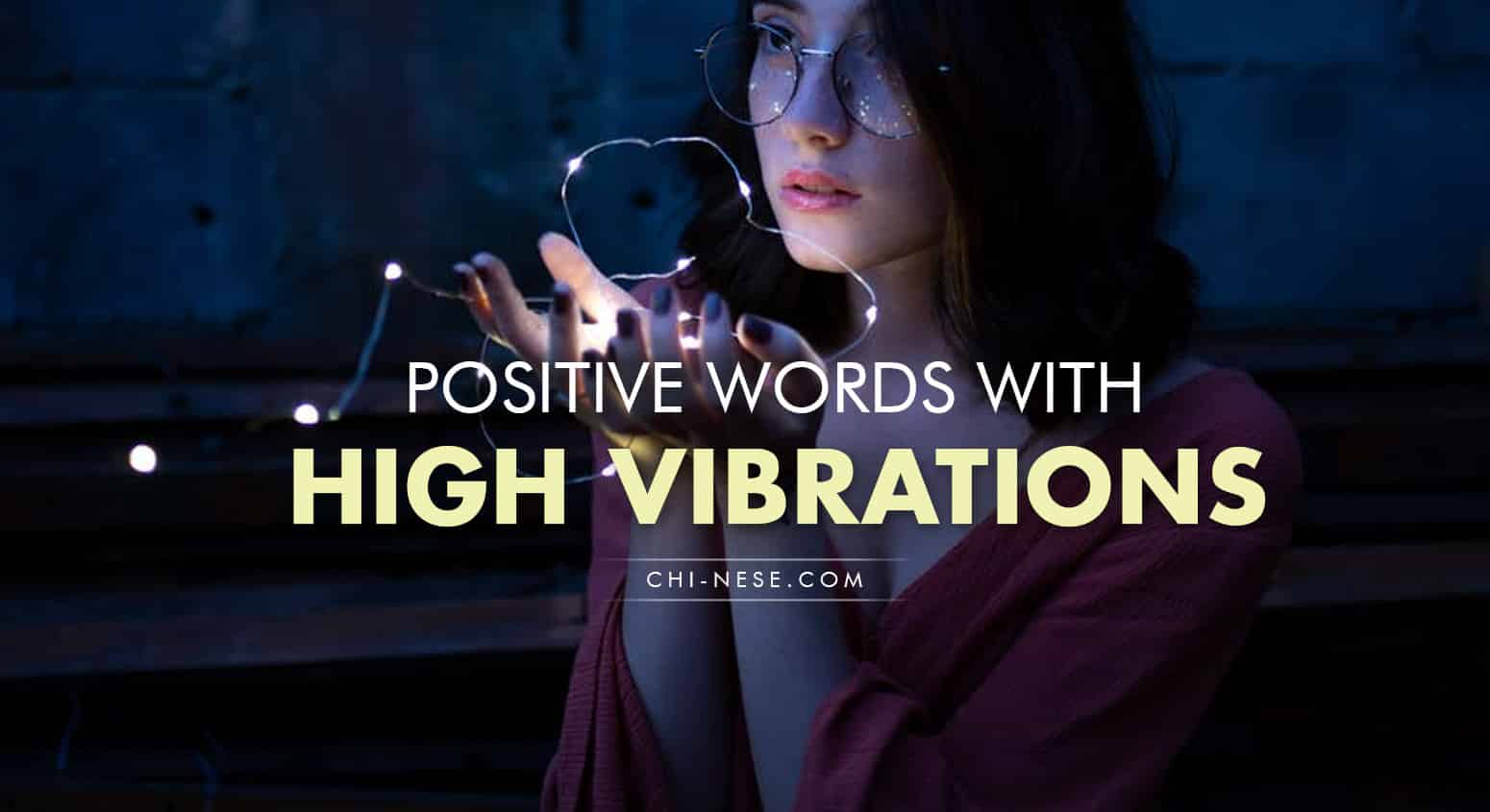 positive words with high vibrations