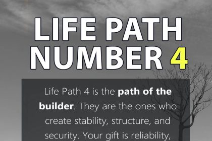 life path number 4