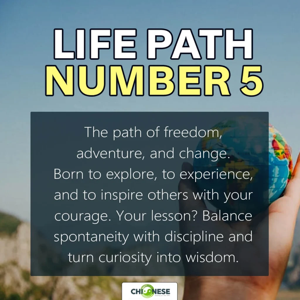 life path number 5