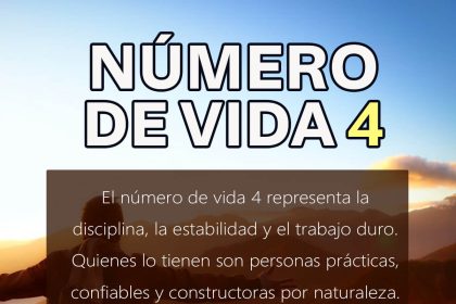 numero de vida 4