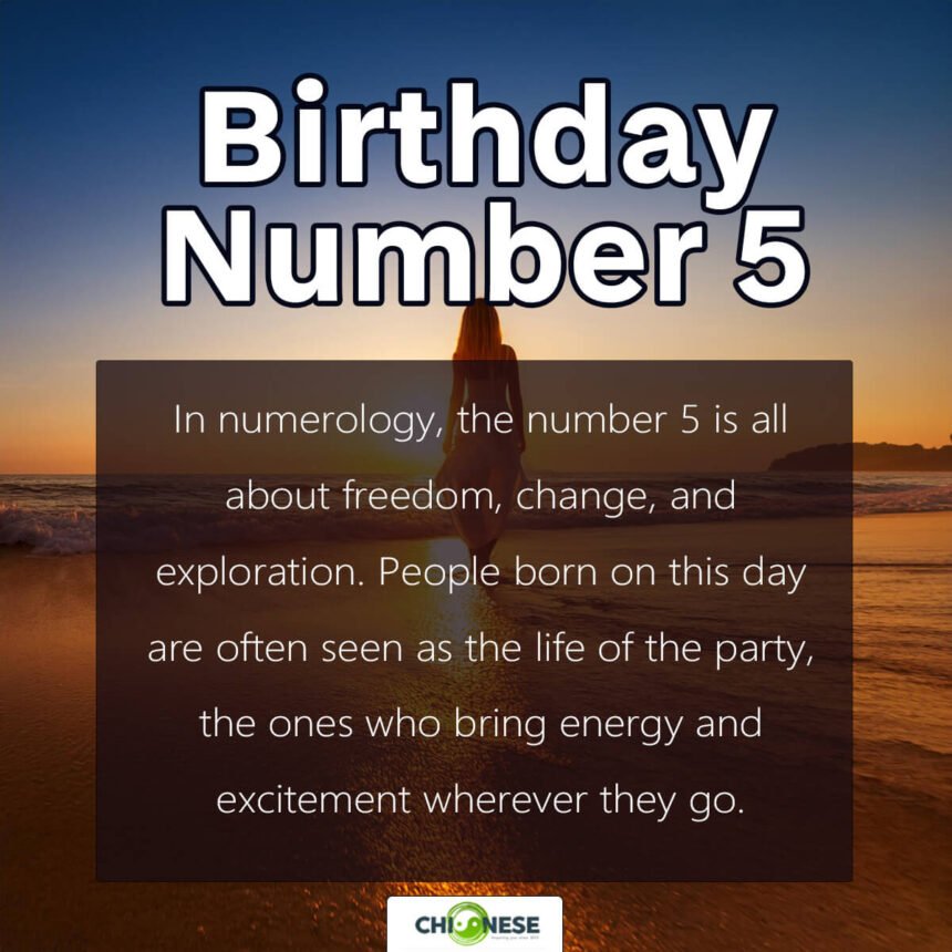 birthday number 5