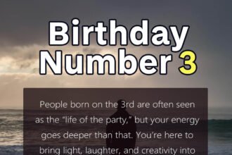 birthday number 3