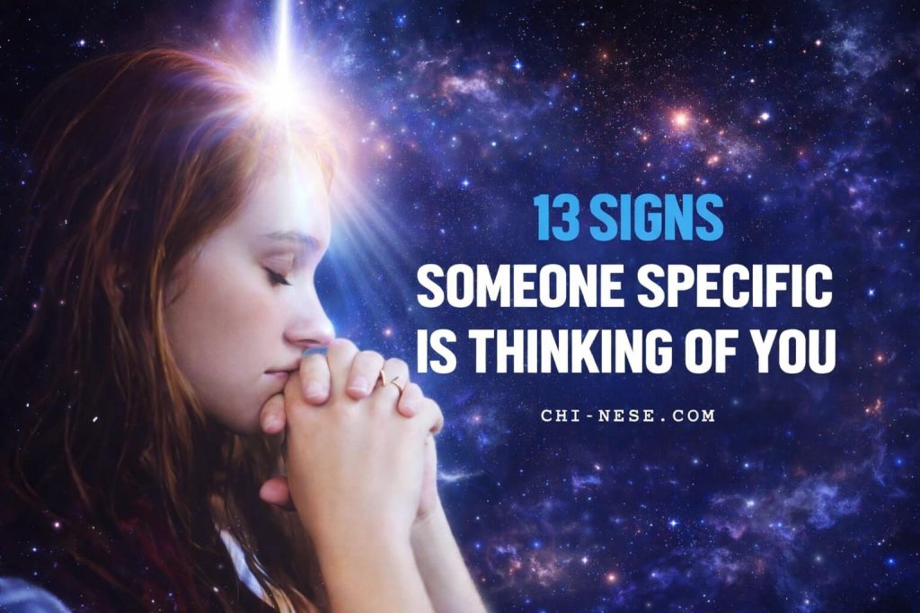 signs someone is thinking about you