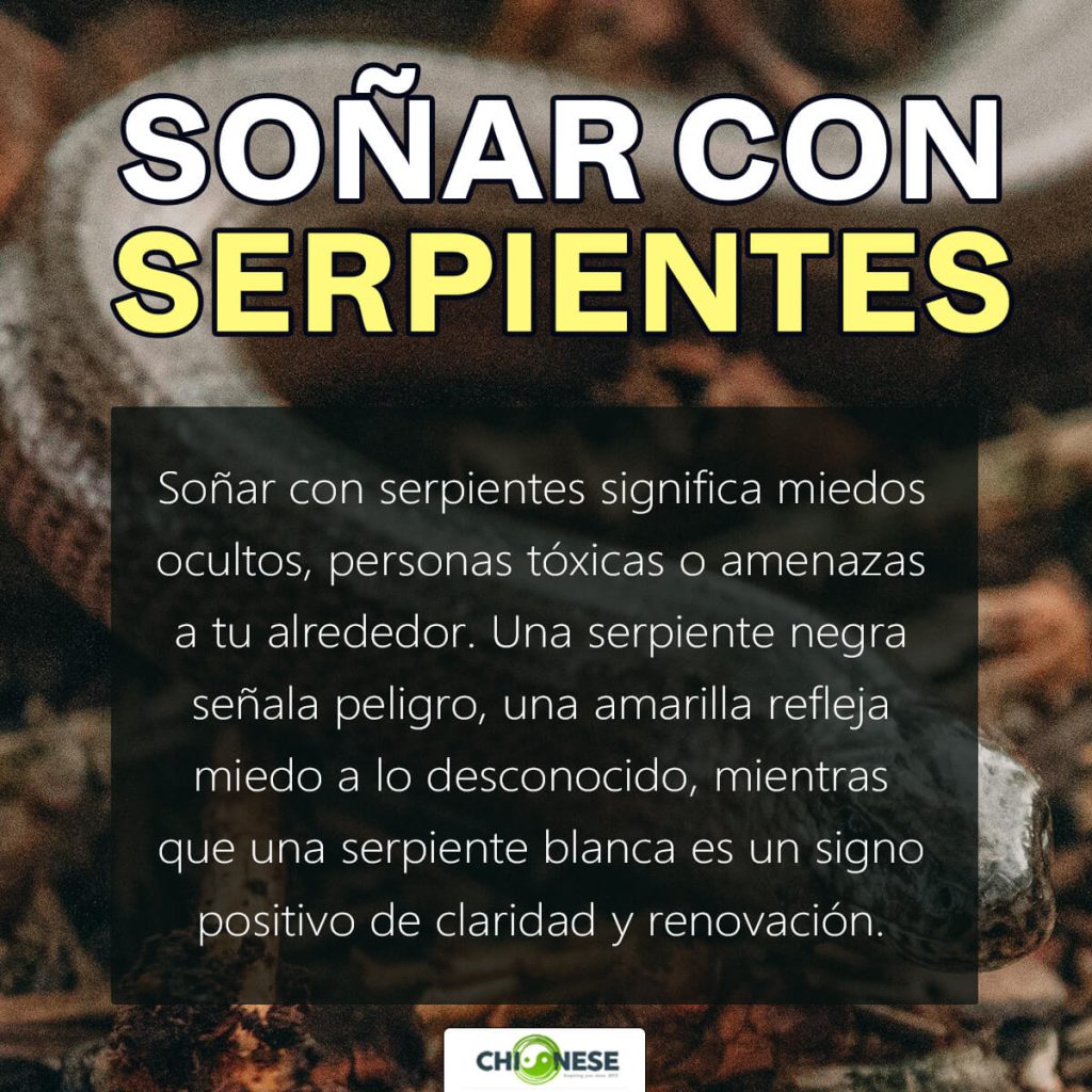 Soñar con serpientes
